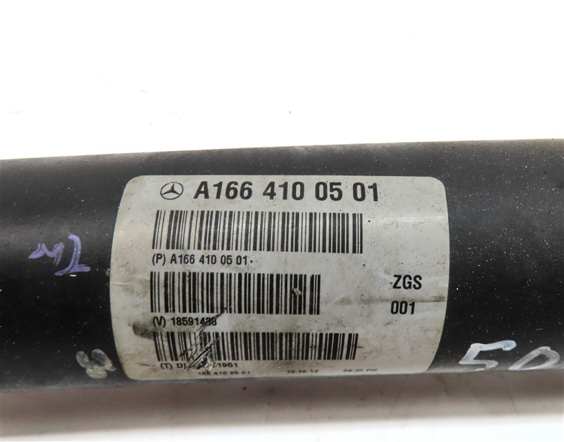 Thumbnail 6: 12-15 MERCEDES ML GL AMG (W166 X166) FRONT DRIVESHAFT DRIVELINE DRIVE LINE SHAFT