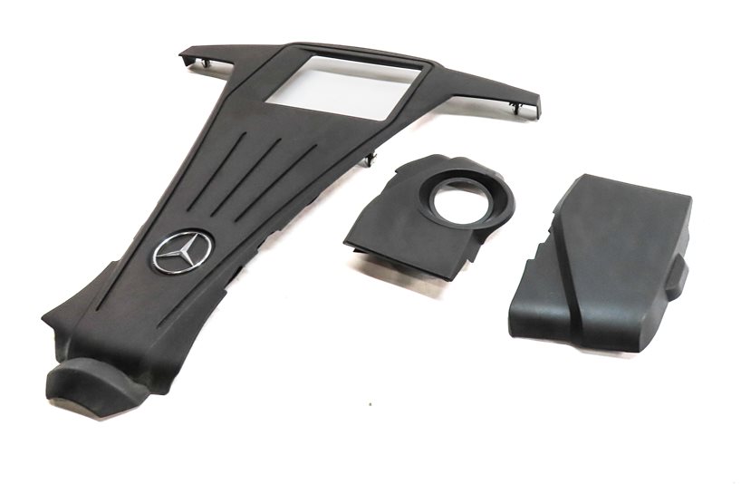 11-20 MERCEDES CL E GL ML S CLASS (W166 X166 C216) 4.6L ENGINE COVER TRIM SET 3