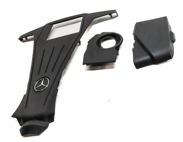 Thumbnail 2: 11-20 MERCEDES CL E GL ML S CLASS (W166 X166 C216) 4.6L ENGINE COVER TRIM SET 3