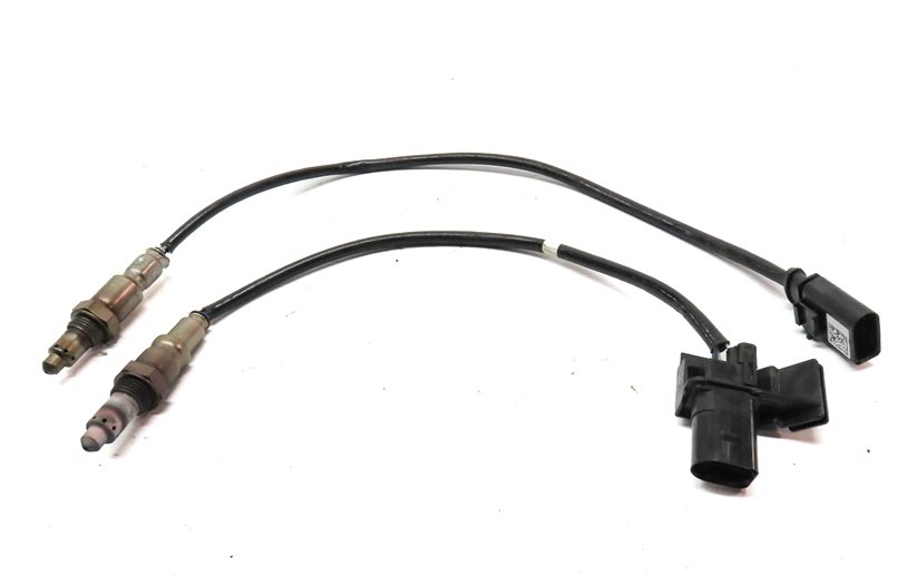 Thumbnail 2: 19 AUDI Q5 (FY 80A) 2.0L (DJYA) ENGINE OXYGEN O2 LAMBDA PROBE WIRE SENSOR SET/2