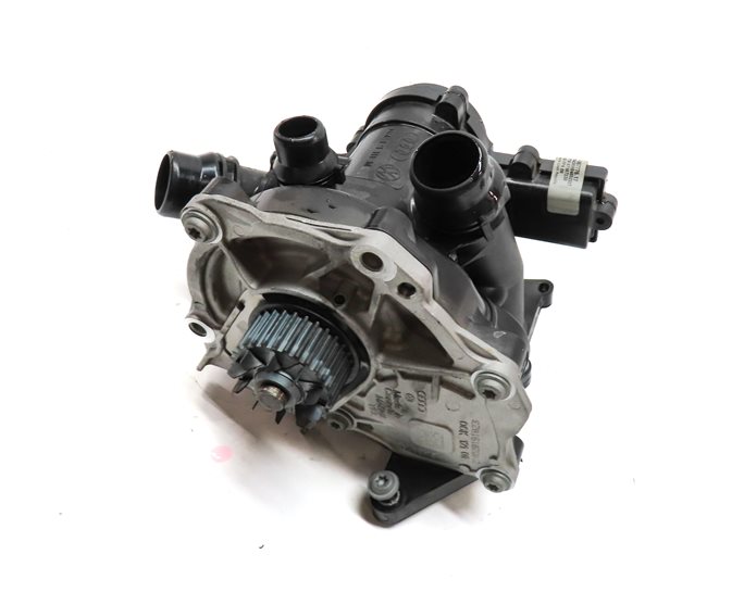 2019 AUDI Q5 (FY 80A) 2.0L (DJYA) ENGINE WATER PUMP THERMOSTAT HOUSING ASSEMBLY