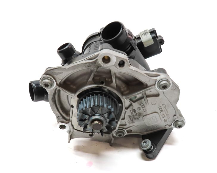 Thumbnail 2: 2019 AUDI Q5 (FY 80A) 2.0L (DJYA) ENGINE WATER PUMP THERMOSTAT HOUSING ASSEMBLY
