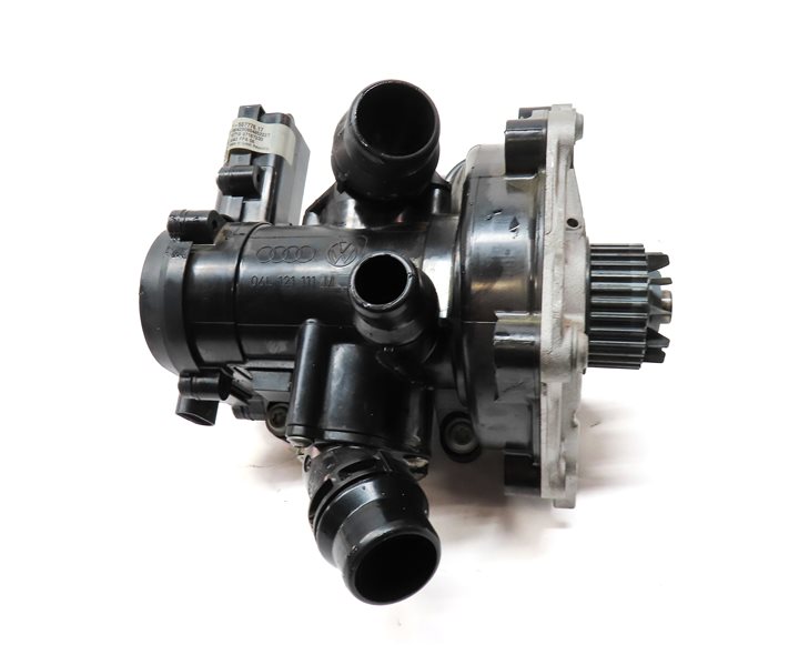 Thumbnail 3: 2019 AUDI Q5 (FY 80A) 2.0L (DJYA) ENGINE WATER PUMP THERMOSTAT HOUSING ASSEMBLY