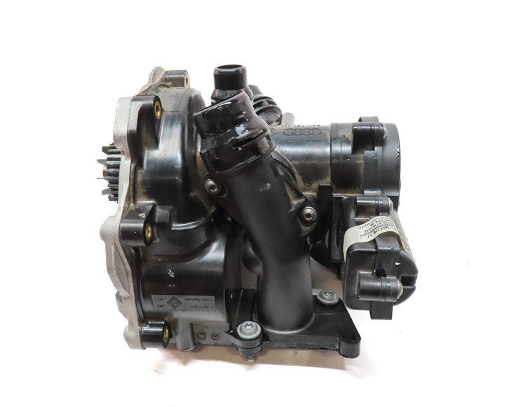 Thumbnail 6: 2019 AUDI Q5 (FY 80A) 2.0L (DJYA) ENGINE WATER PUMP THERMOSTAT HOUSING ASSEMBLY