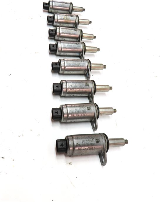 Thumbnail 3: 19 AUDI Q5 (FY 80A) 2.0L (DJYA) ENGINE MOTOR CAMSHAFT ADJUSTMENT SOLENOID SET/8