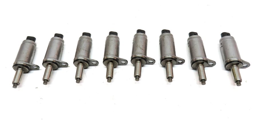 Thumbnail 5: 19 AUDI Q5 (FY 80A) 2.0L (DJYA) ENGINE MOTOR CAMSHAFT ADJUSTMENT SOLENOID SET/8