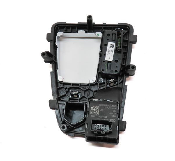 Thumbnail 6: 19 AUDI Q5 (FY 80A) AUTO TRANSMISSION SHIFT INDICATIOR TRIM w/ PARK BRAKE SWITCH