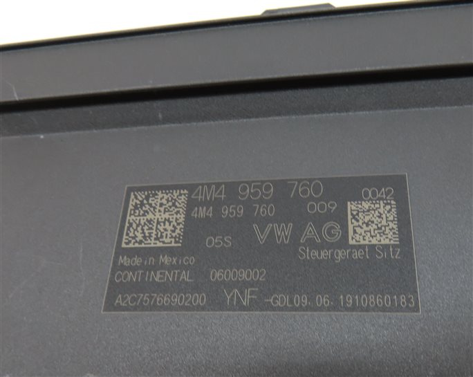 Thumbnail 7: 2019 AUDI Q5 (FY 80A) FRONT LEFT DRIVER SEAT CONTROL MODULE