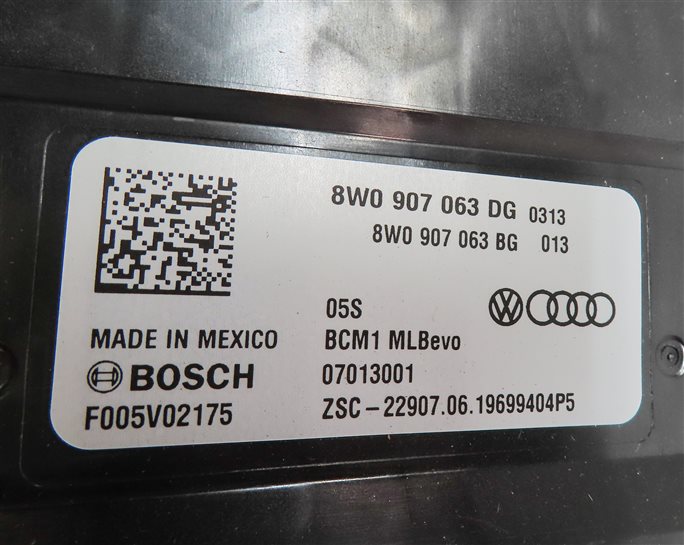 Thumbnail 6: 2019 AUDI Q5 (FY 80A) 2.0L (DJYA) ENGINE ONBOARD POWER SUPPLY CONTROL MODULE
