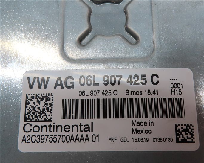 Thumbnail 8: 2018-2020 AUDI Q5 (FY 80A) 2.0L DJYA GAS TURBO ENGINE CONTROL MODULE ECM BCM