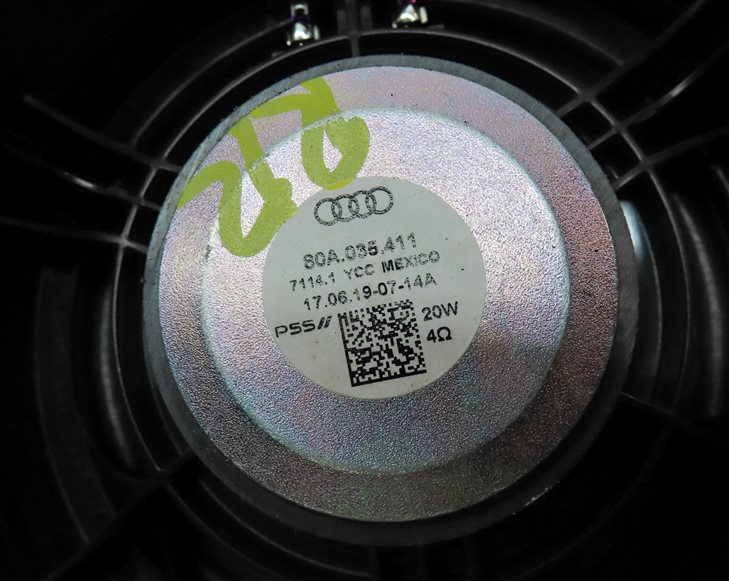 Thumbnail 13: 2019 AUDI Q5 (FY 80A) STEREO SOUND SYSTEM DOOR SPEAKER SUBWOOFER SET/6