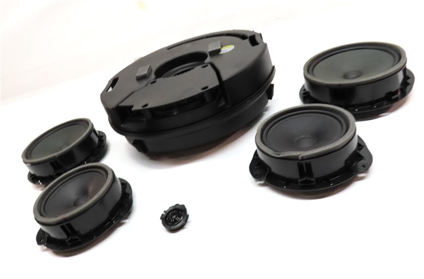 Thumbnail 3: 2019 AUDI Q5 (FY 80A) STEREO SOUND SYSTEM DOOR SPEAKER SUBWOOFER SET/6
