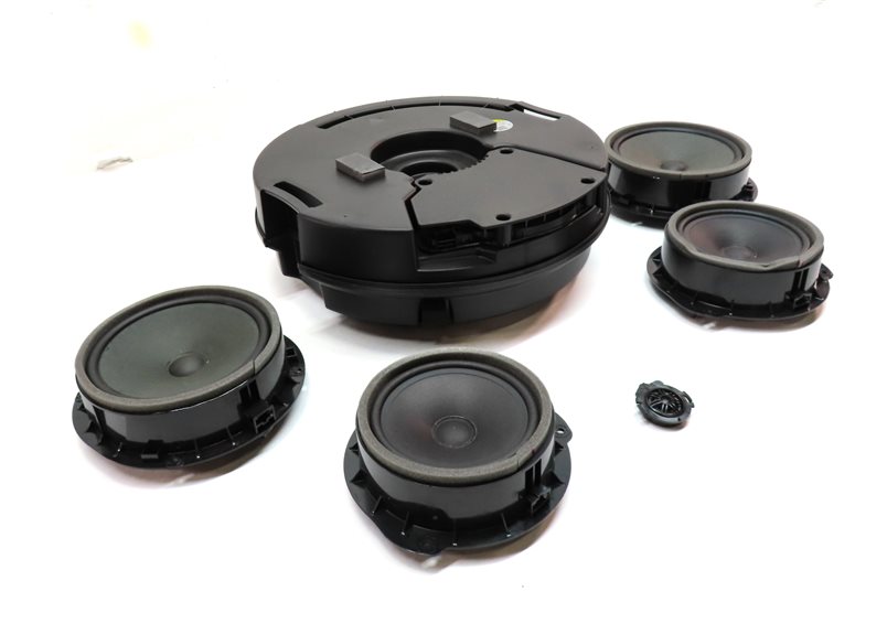 Thumbnail 5: 2019 AUDI Q5 (FY 80A) STEREO SOUND SYSTEM DOOR SPEAKER SUBWOOFER SET/6
