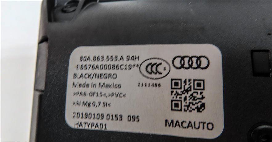 Thumbnail 9: 2019 AUDI Q5 (FY 80A) REAR TRUNK CARGO RETRACTABLE PRIVACY COVER (Black)