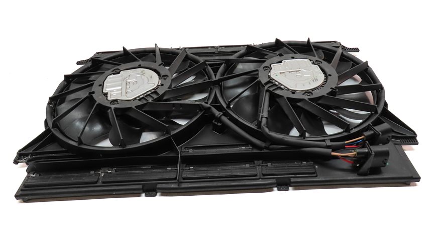 Thumbnail 6: 2018-2023 AUDI Q5 SQ5 (FY 80A) ENGINE RADIATOR COOLING FAN & SHROUD ASSEMBLY