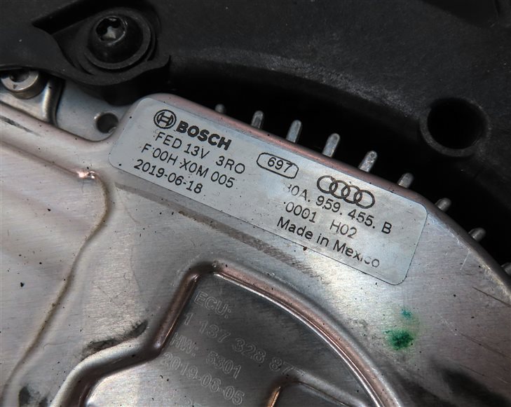 Thumbnail 9: 2018-2023 AUDI Q5 SQ5 (FY 80A) ENGINE RADIATOR COOLING FAN & SHROUD ASSEMBLY