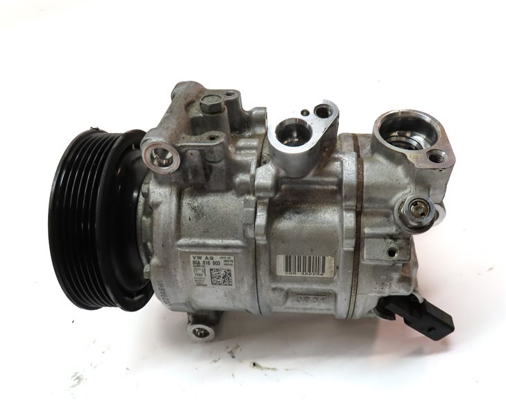 Thumbnail 5: 2018-2020 AUDI Q5 (FY 80A) HVAC A/C COMPRESSOR (w/o HYBRID)