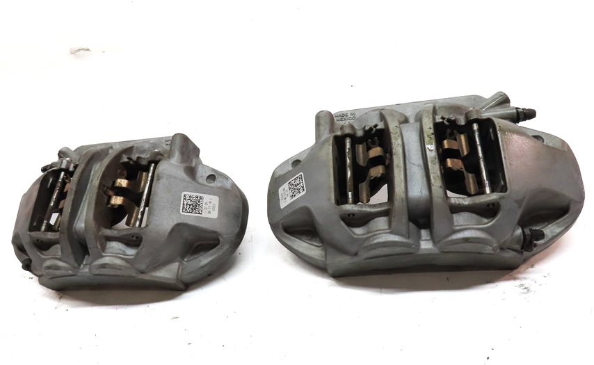 Thumbnail 2: 2018-2023 AUDI Q5 (FY 80A) FRONT LEFT & RIGHT ABS DISC BRAKE CALIPER SET-2