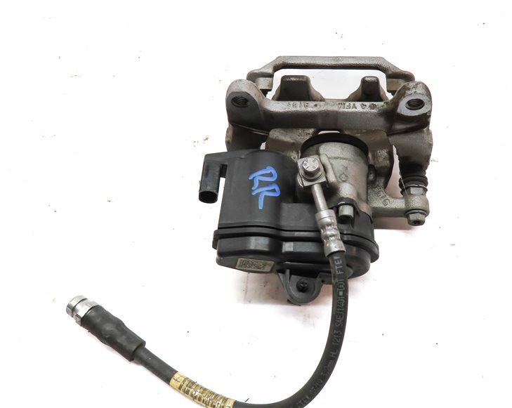 Thumbnail 6: 2018-2020 AUDI Q5 (FY 80A) REAR RIGHT PASSENGER BRAKE CALIPER w/ ACTUATOR MOTOR