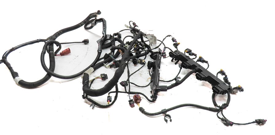 Thumbnail 1: 2019 AUDI Q5 (FY 80A) 2.0L (DJYA) ENGINE MOTOR WIRE WIRING HARNESS LOOM