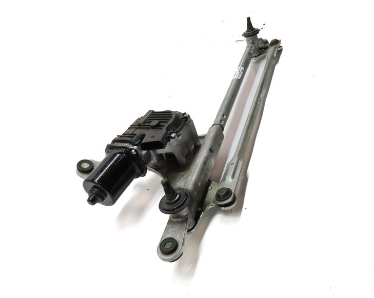 Thumbnail 4: 18-21 AUDI Q5 SQ5 (FY 80A) FRONT WINDSHIELD WIPER TRANSMISSION LINKAGE w/ MOTOR