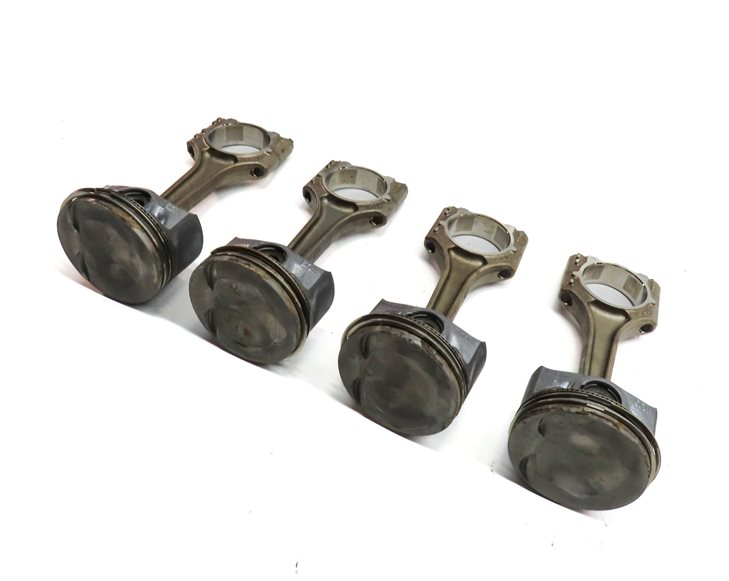 19-25 AUDI Q5 VW GOLF JETTA FY 80A ENGINE MOTOR PISTON & CONNECTING ROD SET/4