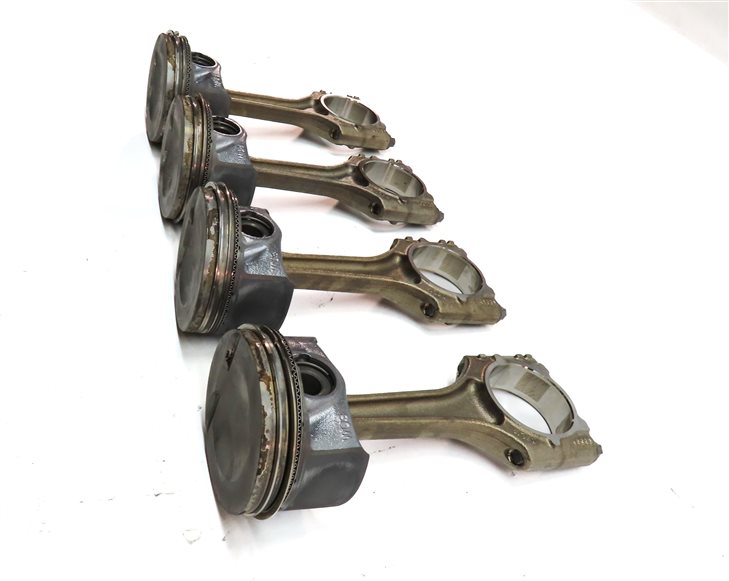 Thumbnail 3: 19-25 AUDI Q5 VW GOLF JETTA FY 80A ENGINE MOTOR PISTON & CONNECTING ROD SET/4