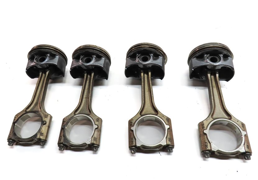 Thumbnail 4: 19-25 AUDI Q5 VW GOLF JETTA FY 80A ENGINE MOTOR PISTON & CONNECTING ROD SET/4