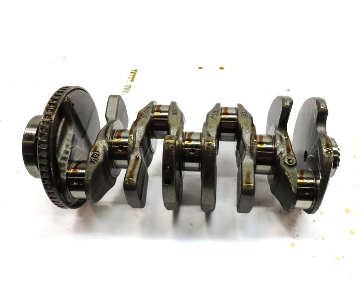 Thumbnail 5: 2019 AUDI Q5 (FY 80A) 2.0L (DJYA) ENGINE MOTOR CRANK SHAFT CRANKSHAFT