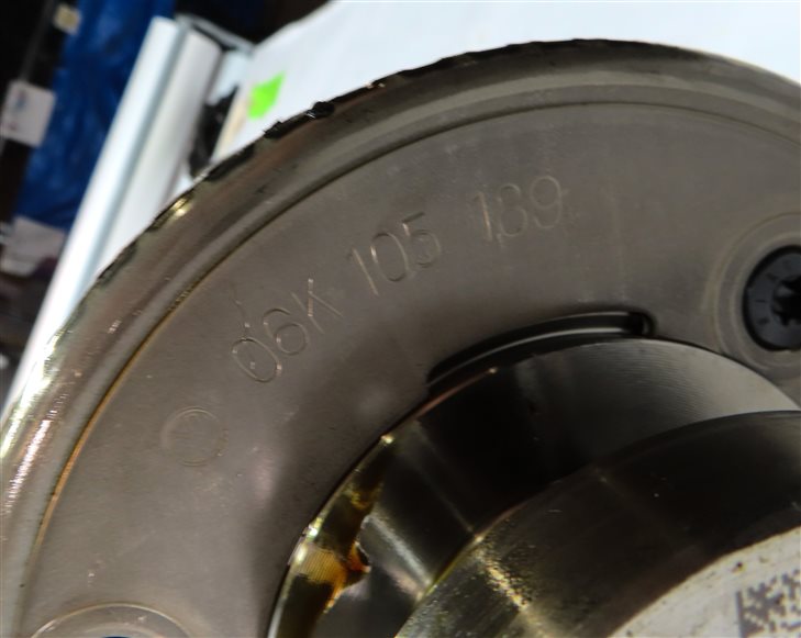 Thumbnail 6: 2019 AUDI Q5 (FY 80A) 2.0L (DJYA) ENGINE MOTOR CRANK SHAFT CRANKSHAFT