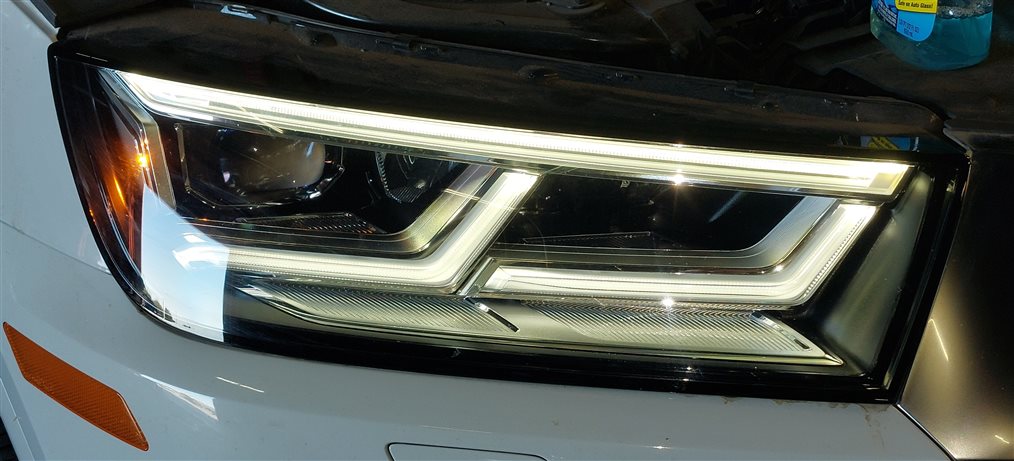 Thumbnail 2: 18-20 AUDI Q5 SQ5 (FY 80A) FRONT RIGHT PASSENGER LED HEADLIGHT HEAD LIGHT LAMP