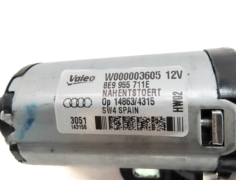 Thumbnail 7: 02-17 AUDI A3 A4 S4 SQ5 Q5 Q7 (B8 8R 4L) HATCH GATE TRUNK DOOR REAR WIPER MOTOR