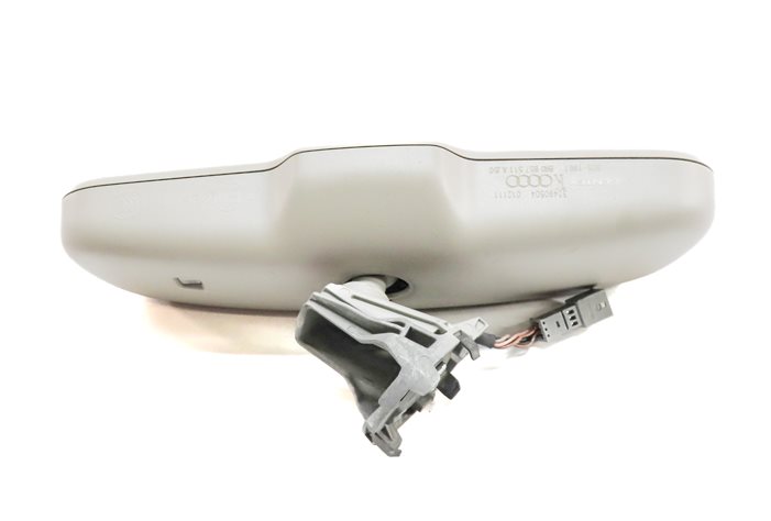 Thumbnail 6: 2007-2015 AUDI Q7 (4L) AUTO DIM REAR VIEW MIRROR w/ COMPASS & HOMELINK (Gray)