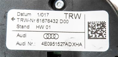 Thumbnail 7: 11 AUDI Q7 (4L) DRIVER STEERING WHEEL MEDIA NAVIGATION OPTION BUTTON SWITCH SET
