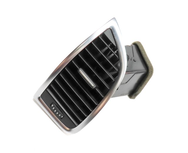 2011 AUDI Q7 (4L) FRONT LEFT DRIVER DASH HEAT AIR AC HVAC VENT (Black)