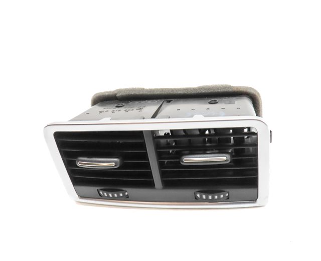 Thumbnail 2: 2011 AUDI Q7 (4L) REAR CENTER CONSOLE HEAT AIR AC HVAC DUAL VENT (Black)