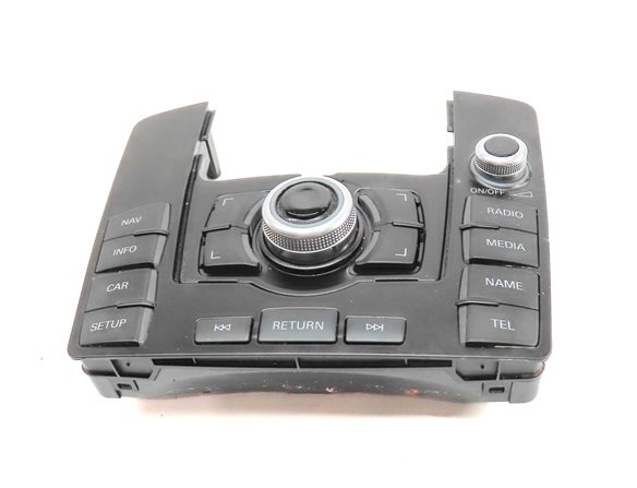 Thumbnail 3: 2010-2011 AUDI Q7 (4L) CENTER CONSOLE RADIO MMI NAVIGATION CONTROL SWITCH PANEL
