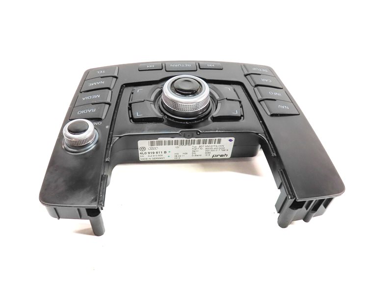 Thumbnail 5: 2010-2011 AUDI Q7 (4L) CENTER CONSOLE RADIO MMI NAVIGATION CONTROL SWITCH PANEL