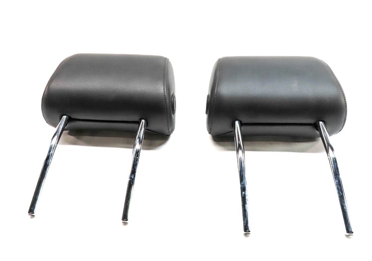 Thumbnail 7: 08-15 AUDI A3 A6 Q7 S6 (8P C6 4L) FRONT LEFT & RIGHT HEAD REST SET/2 (Black)