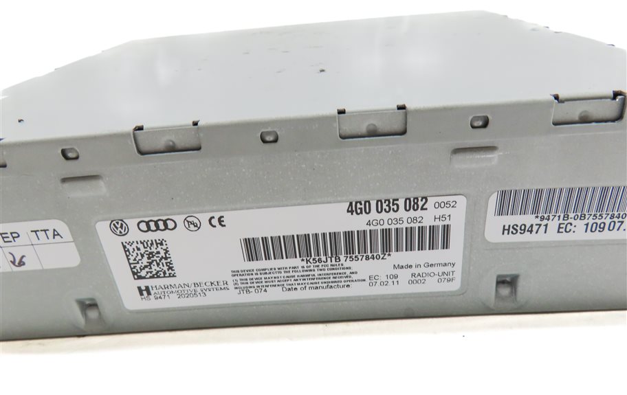 Thumbnail 8: 2011 AUDI Q7 (4L) RADIO STEREO AUDIO SOUND SYSTEM RECIEVER MODULE