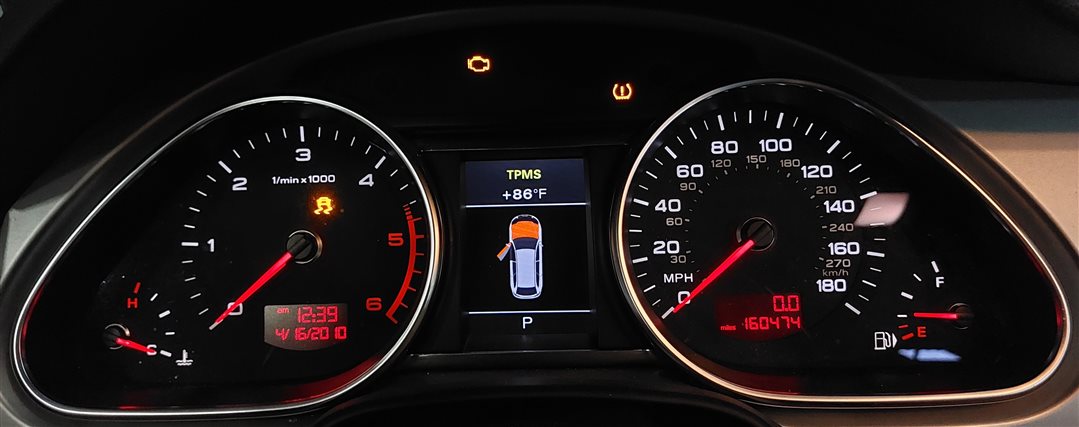 Thumbnail 2: 2011 AUDI Q7 (4L) DRIVER DASH SPEEDOMETER INSTRUMENT GAUGE CLUSTER (160k)