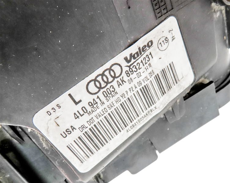 Thumbnail 10: 2010-2015 AUDI Q7 (4L) LEFT DRIVER XENON HID HEADLIGHT LIGHT LAMP (NON AFS)