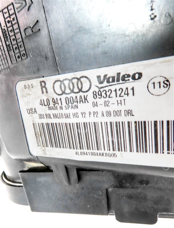 Thumbnail 9: 2010-2015 AUDI Q7 (4L) RIGHT PASSENGER XENON HID HEADLIGHT LIGHT LAMP (NON AFS)