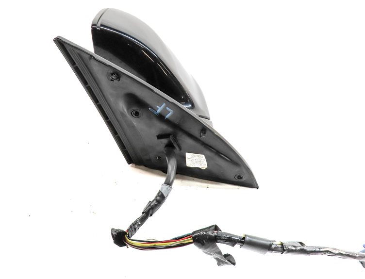 Thumbnail 6: 10-12 AUDI Q7 (4L) LEFT DRIVER P-FOLD AUTODIM MEMORY DOOR MIRROR (Black)