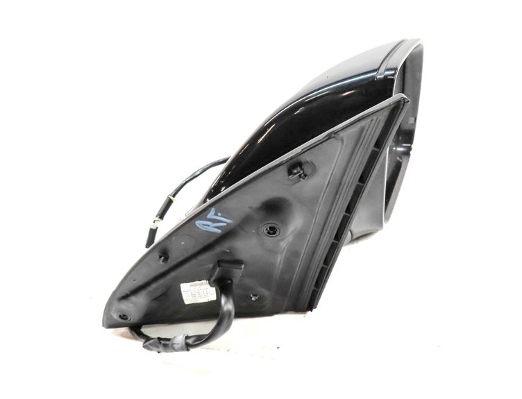 Thumbnail 4: 10-12 AUDI Q7 (4L) RIGHT PASSENGER P-FOLD AUTODIM MEMORY DOOR MIRROR (Black)