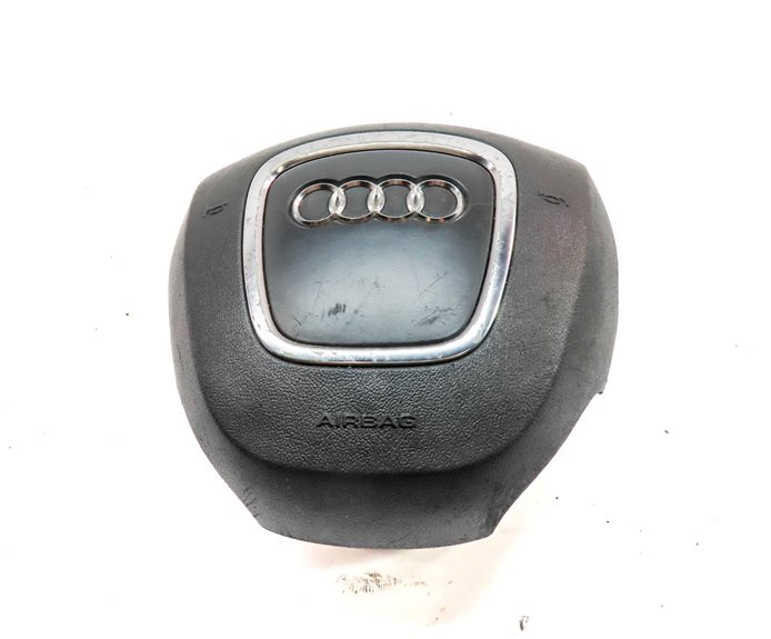Thumbnail 2: 2011-2015 AUDI Q7 (4L) LEFT DRIVER STEERING WHEEL SRS AIRBAG AIR BAG (BLACK)