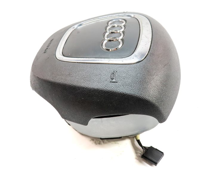 Thumbnail 5: 2011-2015 AUDI Q7 (4L) LEFT DRIVER STEERING WHEEL SRS AIRBAG AIR BAG (BLACK)