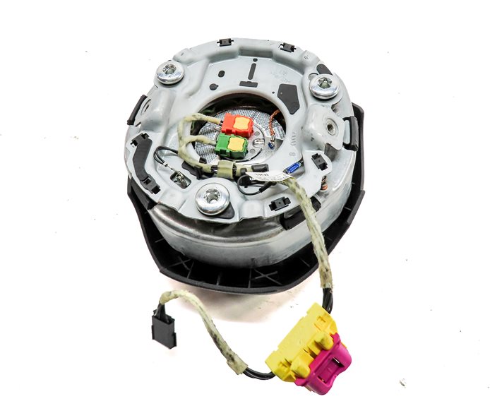 Thumbnail 6: 2011-2015 AUDI Q7 (4L) LEFT DRIVER STEERING WHEEL SRS AIRBAG AIR BAG (BLACK)