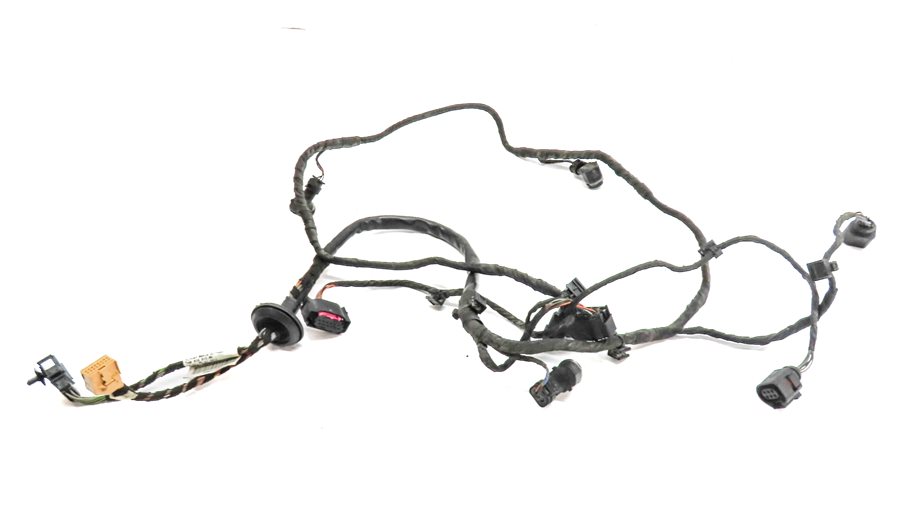 Thumbnail 3: 15 AUDI Q5 B8 8R REAR PARK ASSIST PDC DISTANCE CONTROL WIRE SENSOR SET/4 (Gray)