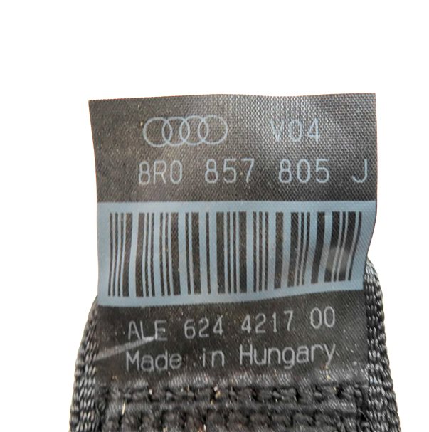 Thumbnail 6: 2015 AUDI Q5 (B8 8R) REAR RIGHT SEAT SEATBELT BELT RETRACTOR (Black)